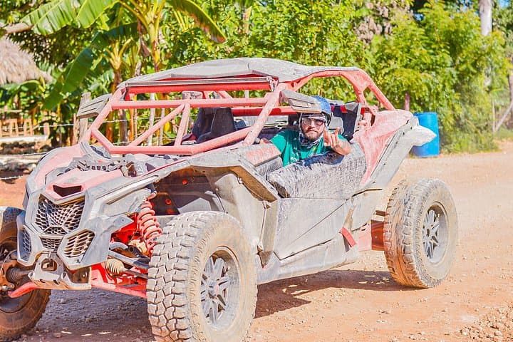 Polaris Buggy Adventure in Punta Cana: Macao Beach, Cave Swim & Plantation Tour photo 1