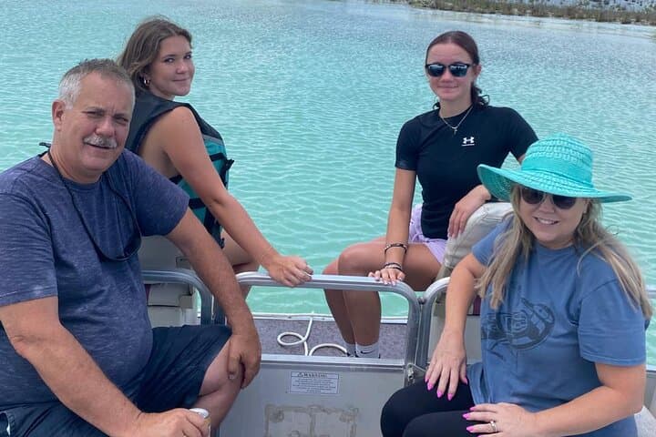 Bacalar Lagoon 7 Colors Excursion: Pontoon Cruise, Cenotes & Tequila from Costa Maya photo 6