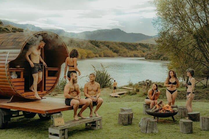 Queenstown Riverside Sauna and Cold Plunge on the Kawarau River