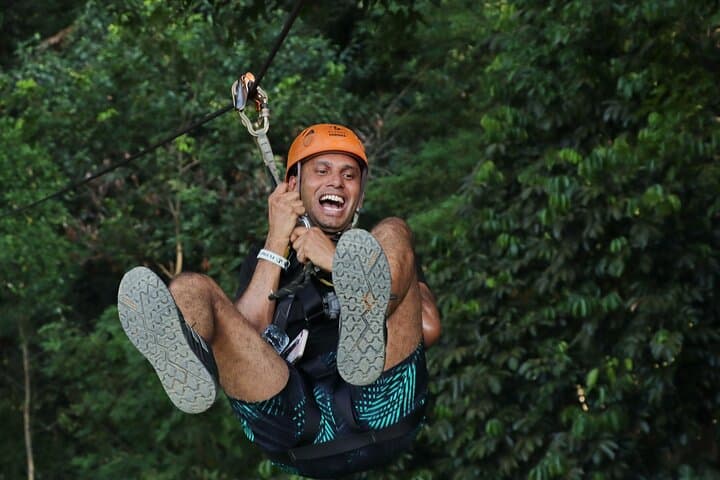 Soar Through Phuket: Flying Hanuman Zipline & Abseil Adventure