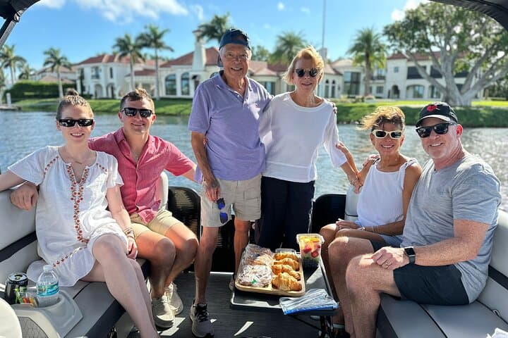 Private Naples Dolphin Cruise with Breakfast at Port Royal — Morning Wildlife & Luxury Pontoon