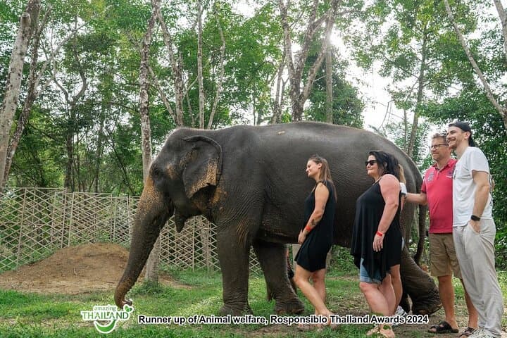 Khao Lak Elephant Sanctuary Tour: Waterfall Swim, Herbal Ball Workshop & Lunch photo 4