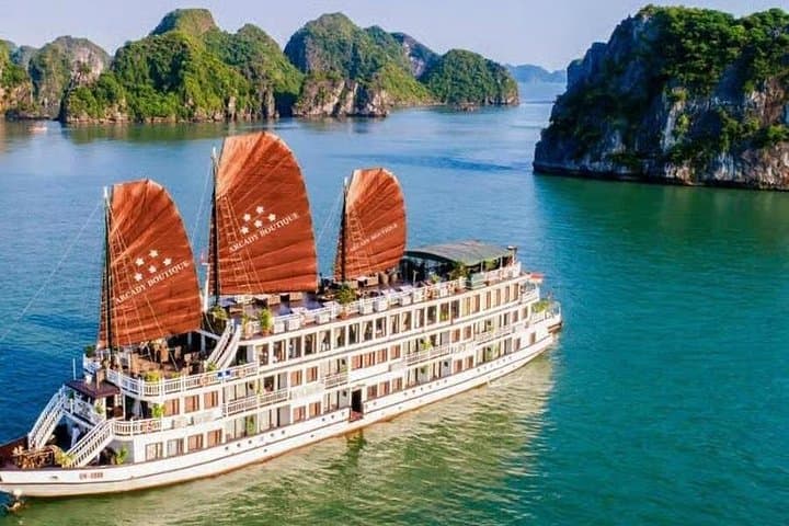 Ha Long Bay 2-Day Arcady Boutique Cruise — Luxury Overnight from Hanoi photo 3