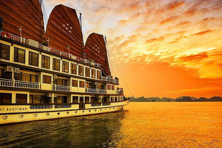 Ha Long Bay 2-Day Arcady Boutique Cruise — Luxury Overnight from Hanoi photo 1