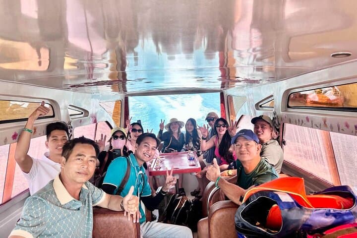 Phu Quoc 3-Island Speedboat Tour with Hon Thom Cable Car and Seafood Buffet photo 5