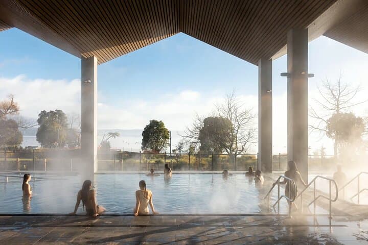 Rotorua Redwoods & Wai Ariki Hot Springs Day Tour from Auckland