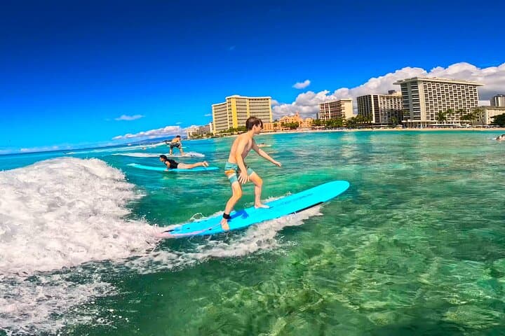 Waikiki Beginner Surf Lessons: Private 1-Hour Instruction with Native Hawaiian Watermen photo 2