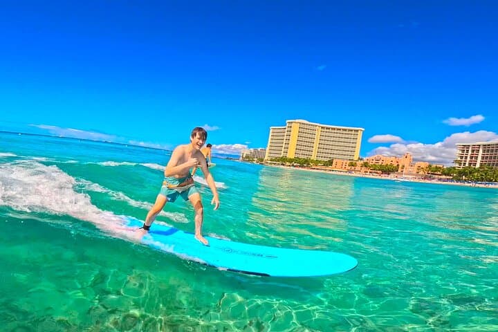 Learn to Surf in Waikiki: Beginner Lessons with a Native Hawaiian Instructor