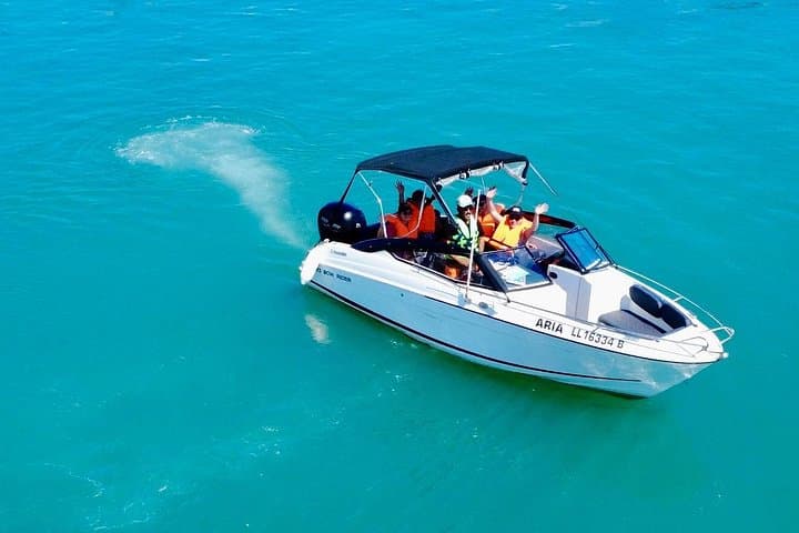 Self-Drive Luxury Boat to Blue Lagoon — Parker 630 Hire from Paphos