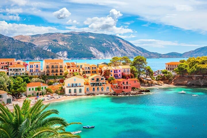 Kefalonia Full-Day Private Shore Excursion — Melissani Lake, Drogarati Cave & Myrtos Beach