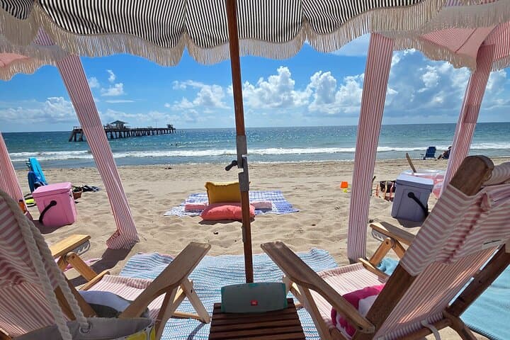 Coastal Cabana Club: Effortless Palm Beach Cabana Rentals with JBL Speakers photo 2