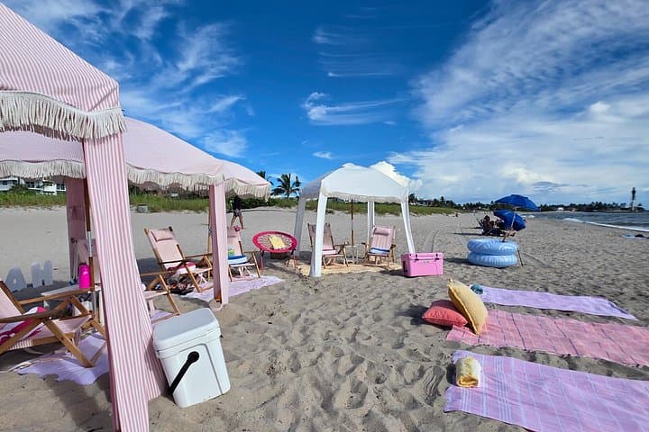 Coastal Cabana Club: Effortless Palm Beach Cabana Rentals with JBL Speakers photo 3