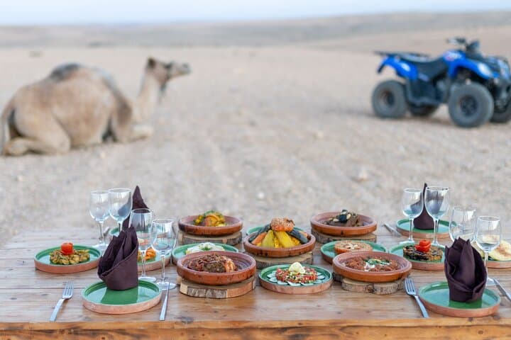Agafay Desert Sunset Tour: Quad Biking, Camel Ride & Berber Dinner from Marrakech photo 3