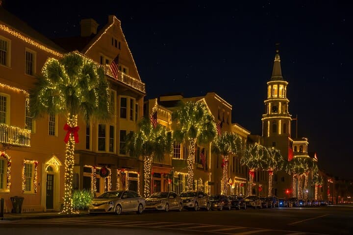 Charleston Festival of Lights Trolley Tour — James Island Holiday Lights Experience photo 6