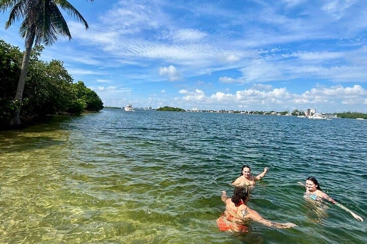 Half-Day Miami Biscayne Bay Charter: Mansions, Sandbar & Raccoon Island photo 1