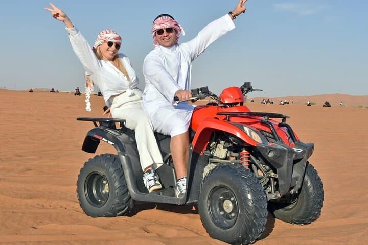Dubai Desert Safari Platinum Camp: Private 4x4 Dune Bashing, Sunset BBQ & Live Shows photo 4