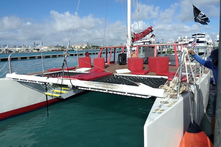 Private 3-Hour Miami Catamaran Charter on the Great White — Biscayne Bay Escape photo 4