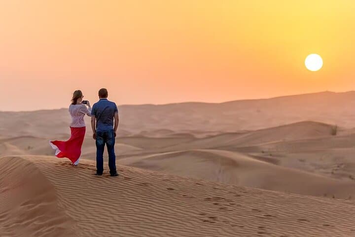 Sunset Quad & Dune-Bash: Dubai Evening Desert Safari with Bedouin Camp photo 5
