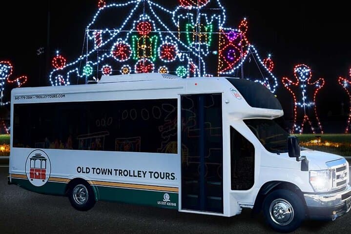 Charleston Festival of Lights Trolley Tour — James Island Holiday Lights Experience photo 3