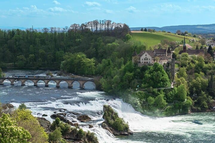 Rhine Falls Day Trip from Zurich — Boat Ride, Laufen Castle & Viewing Platforms