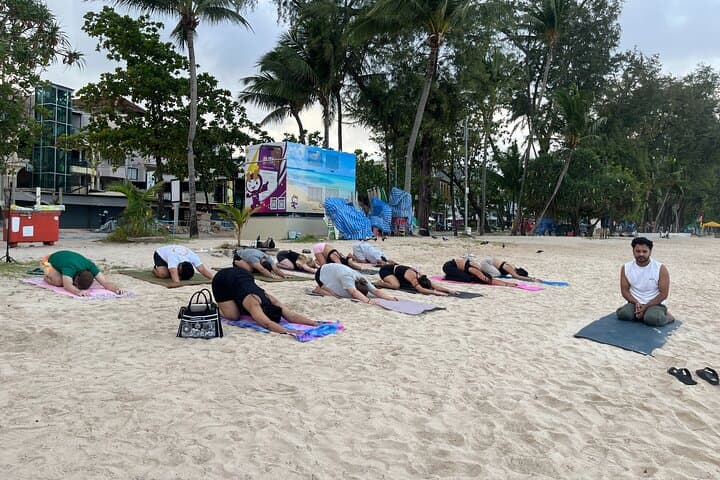 Sunrise Patong Beach Yoga: Oceanfront Hatha & Vinyasa with Sound Healing photo 2