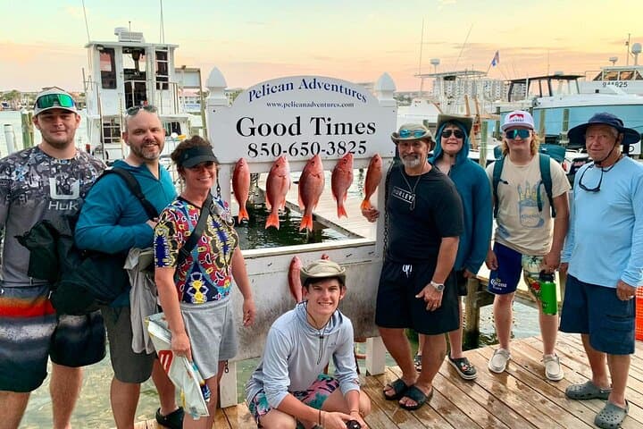 Shared Deep Sea Fishing Trip from Destin: 6-Hour Bottom Fishing Charter photo 2