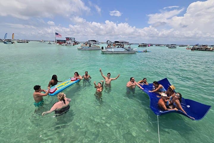 Xtreme H2O Pontoon Rental to Crab Island — 4–8 Hour Self-Guided Trips in Destin photo 4
