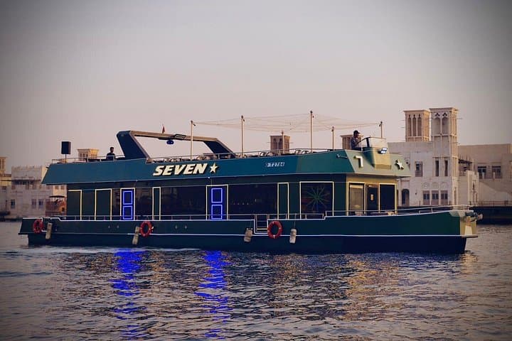 Deira Creek Luxury Dinner Cruise: 2-Hour Glass Dhow Evening in Dubai photo 6