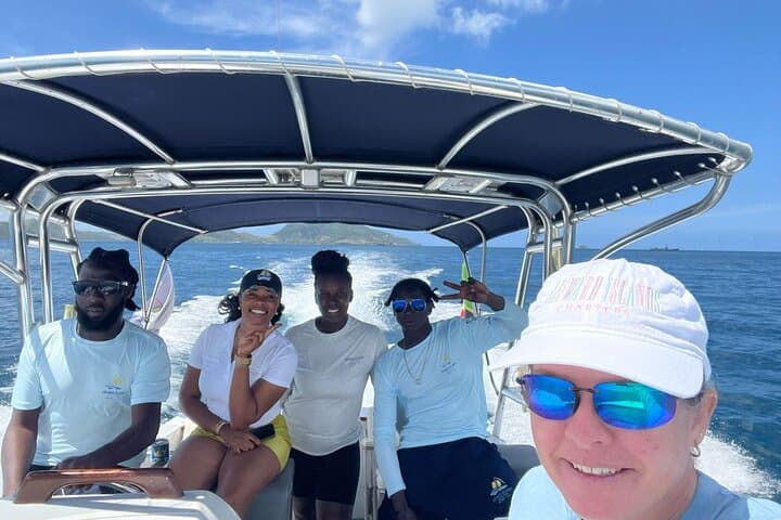 Private Snorkeling & Power Catamaran Cruise Between St Kitts and Nevis photo 6