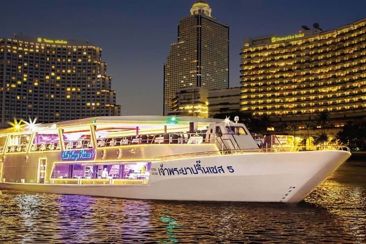 Bangkok Sunset Dinner Cruise on the Chao Phraya — Princess Buffet & Live Music photo 2