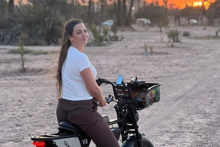 E-Bike Sunset Adventure Through Marrakech Palmeraie Oasis photo 5