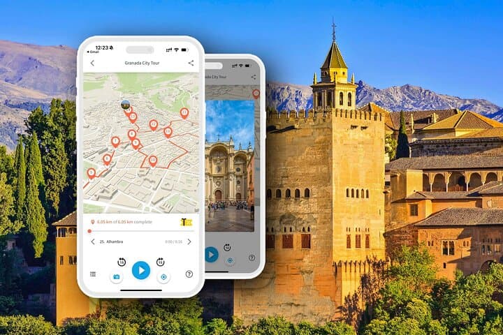 Self-Guided Granada Walking Tour: Audio Guide Route from Train Station to Mirador San Nicolás photo 2