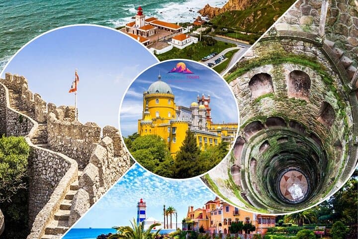 Full-Day Sintra & Cabo da Roca Tour from Lisbon: Pena Palace, Moorish Castle & Regaleira