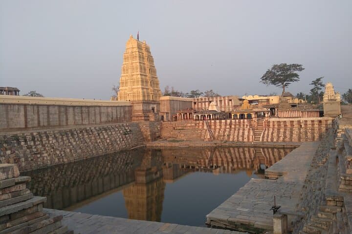 2-Day Hampi Heritage Tour: Guided Exploration of Temples, Stone Chariot & Riverside
