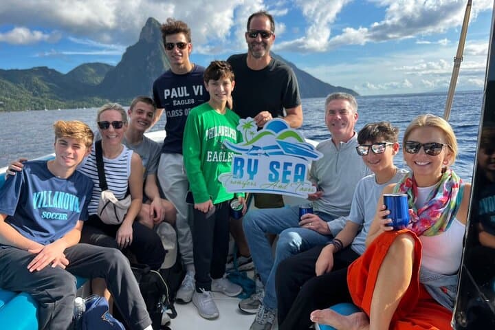 Saint Lucia Private Speedboat Transfer: Scenic Resort-to-UVF Ride photo 4