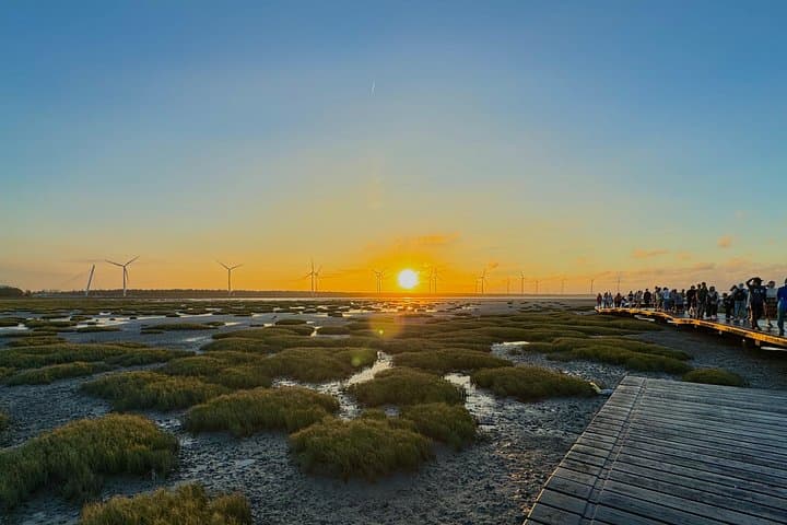 Taichung Day Trip: Flowers, Bubble Tea, Rainbow Village & Gaomei Wetland Sunset