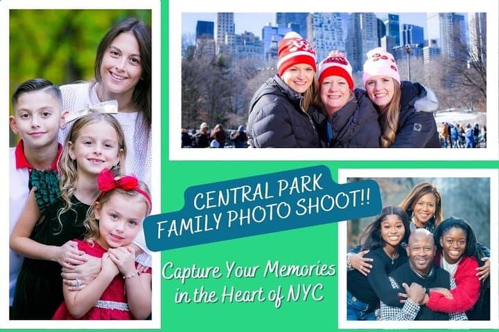 Central Park Family Photoshoot: Quick Professional Sessions in NYC