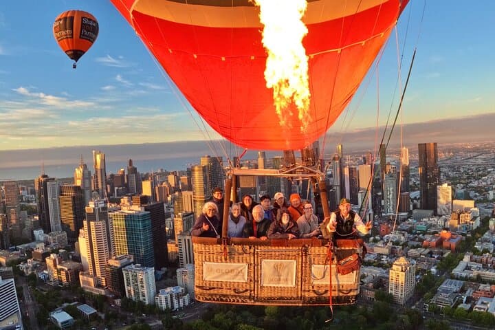 Sunrise Balloon Flight Over Melbourne — Dawn Skyline Hot Air Balloon Tour photo 4
