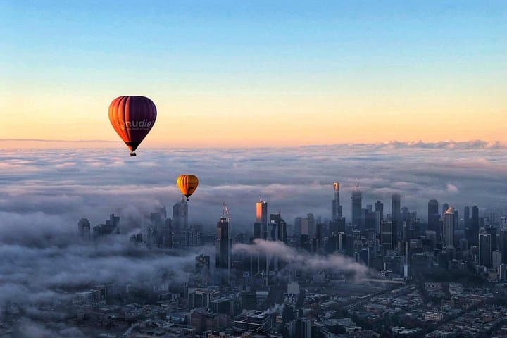 Sunrise Balloon Flight Over Melbourne — Dawn Skyline Hot Air Balloon Tour photo 5