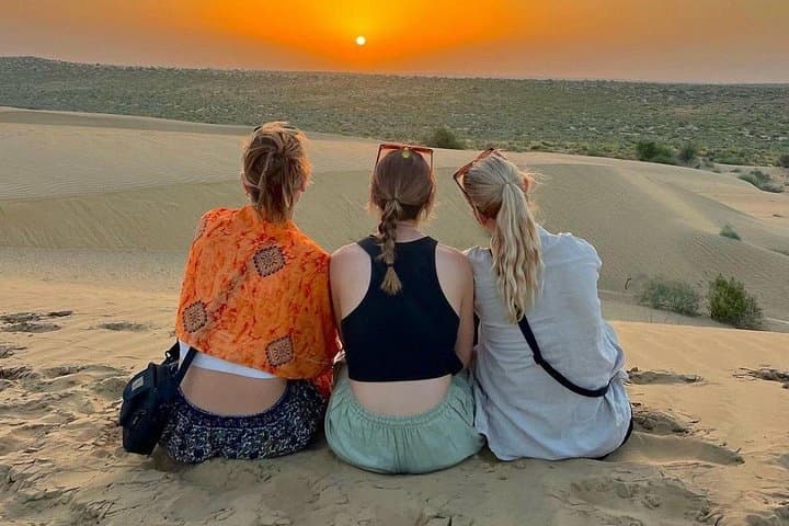 Sunset Camel Safari & Rajasthani Cultural Evening near Jaisalmer photo 6