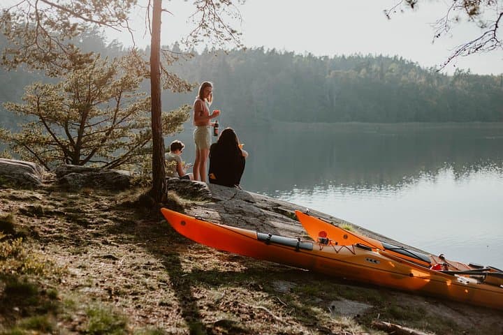 Stockholm Archipelago 3-Day Guided Sea Kayak & Island Camping Adventure photo 3