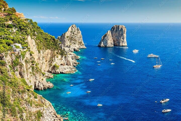 Capri Day Trip from Naples: Anacapri, Augustus Gardens & Blue Grotto