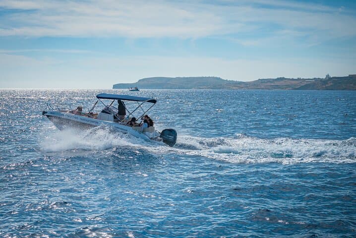 Private Speed Boat to Comino Blue Lagoon & Caves from Malta or Gozo photo 5