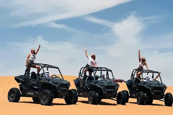 Dubai Red Dunes Safari: Quad Bike, Dune Buggy, Sandboarding & Camel Ride photo 1
