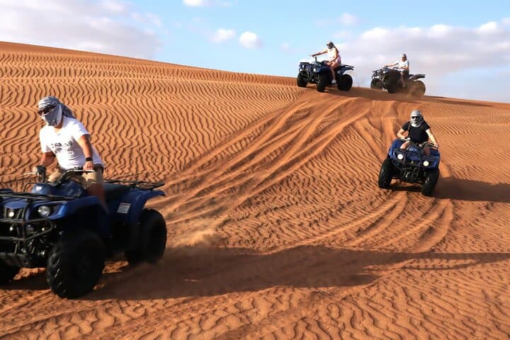 Dubai Red Dunes Safari: Quad Bike, Dune Buggy, Sandboarding & Camel Ride photo 2