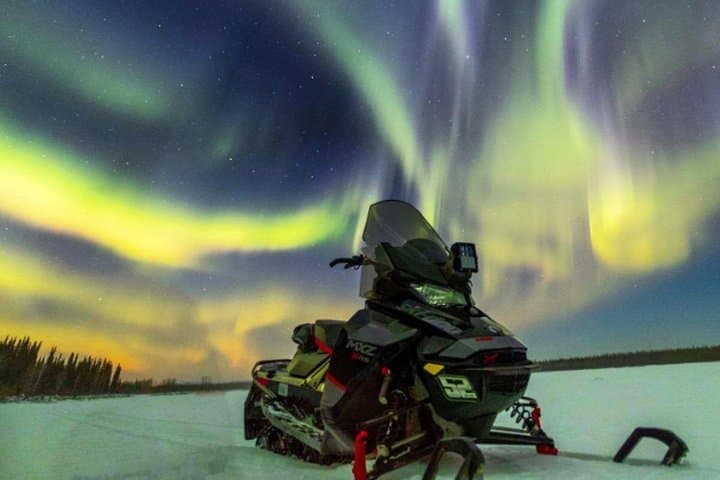 Levi Twilight Snowmobile Safari and Arctic Stargazing — Evening Snowmobile Tour photo 3