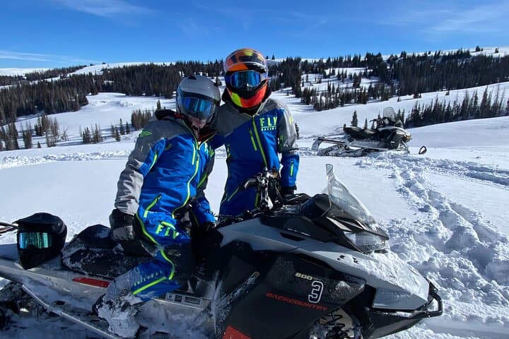 Park City 3-Hour Guided Snowmobile Trail Adventure in the Wasatch photo 2