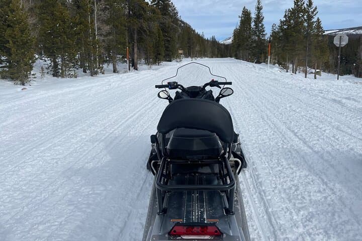 Park City 3-Hour Guided Snowmobile Trail Adventure in the Wasatch photo 3