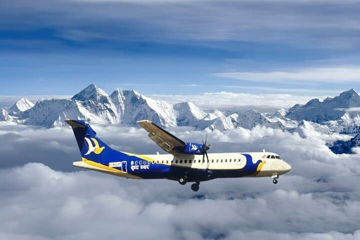 Everest Scenic Flight from Kathmandu: Buddha Air Mountain Flight Experience