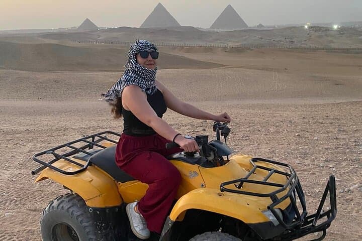 Full-Day Giza Experience: Pyramids, Sphinx, ATV & Nile Dinner Cruise photo 3